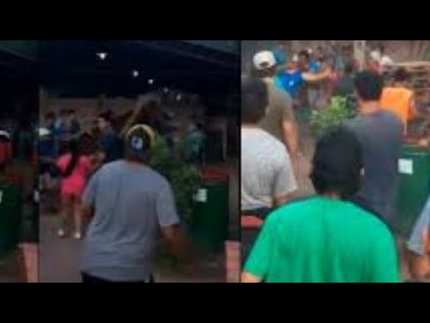 Escándalo en una carrera de rally en Catamarca: batalla campal y hasta ladrillazos.