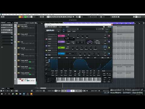 How to make simple atmosphere  forest in serum  (Ohmny)