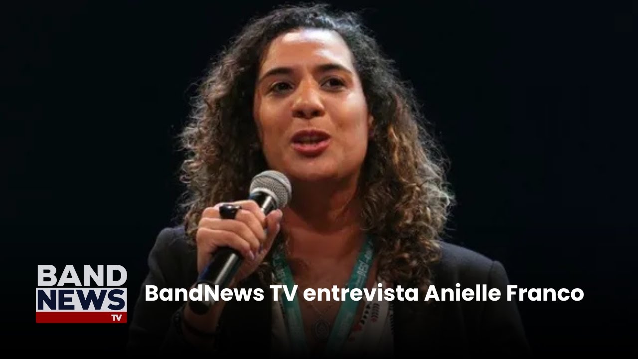 EM INSTANTES: BandNews TV entrevista Anielle Franco