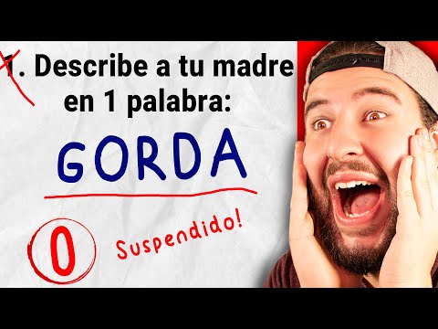 Respuestas de EXÁMENES de NIÑOS Más divertidas #2