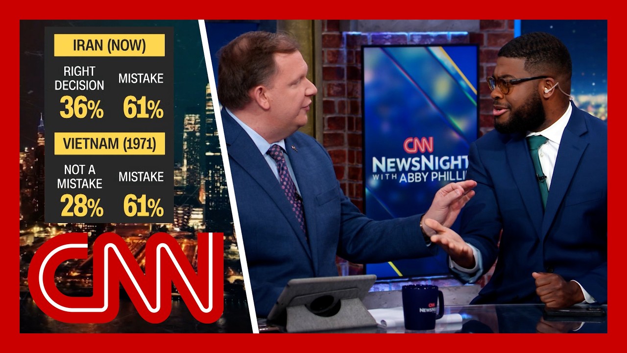 Debate: How is Trump's Iran war already as unpopular as Vietnam?