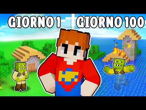 100 GIORNI DI SCHERZI ESTREMI AL MIO AMICO su MINECRAFT!