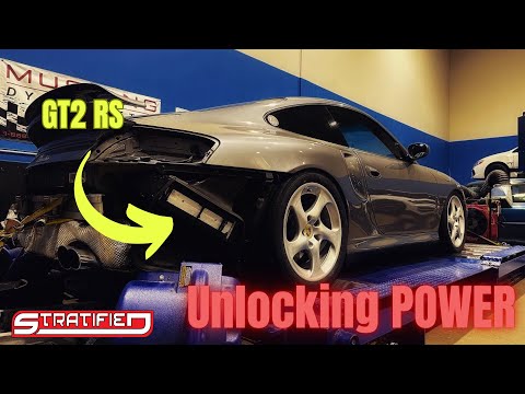 Porsche 996 Turbo Power Tune with 997.2 GT2 RS Intercoolers