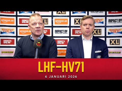 Presskonferens | Luleå Hockey - HV71 | 2026-01-06