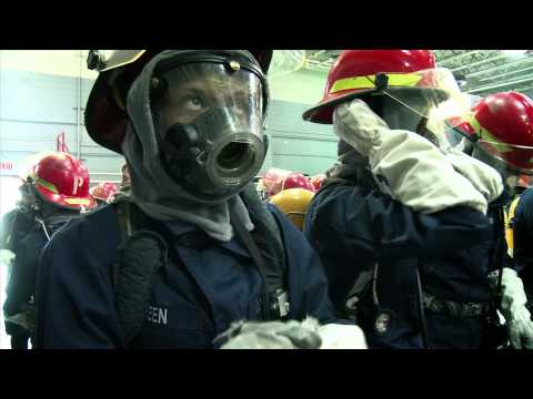 Damage Controlman Jameson Siegrist -- Firefighting Training