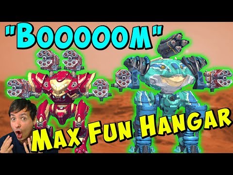 Extreme Fun VORTEX Hangar - BOoOM Mk2 War Robots Live Gameplay WR