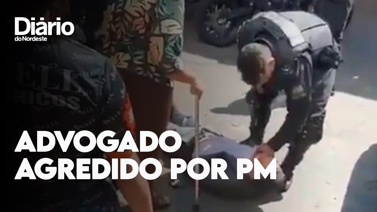 Imagem da notícia Segurado por PMs, advogado é agredido e arrastado em calçada de Goiânia; veja vídeo