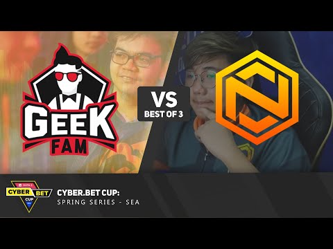 GeekFam vs Neon Esports Game 1 (BO3) | Cyber.Bet Cup Playoffs Upper Bracket Round 1
