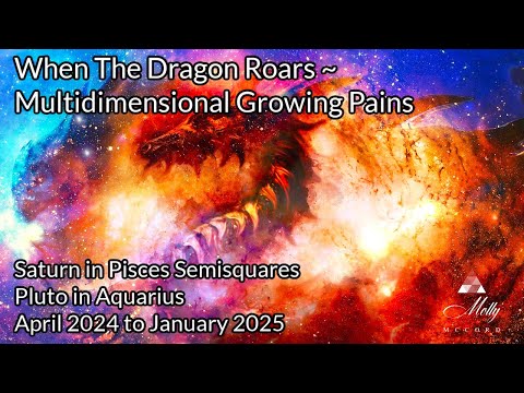 Multidimensional Growing Pains - Saturn in Pisces Semisquare Pluto in Aquarius ~ 2024 Astrology