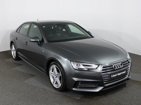 AUDI A4 2.0 TDI Ultra 190 S Line 4dr S Tronic FE17ENM vide