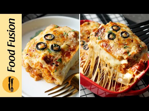 Tandoori Chicken Lasagna Roll Ups In Air Fryer Recipe By Food Fusion (Eid Special)