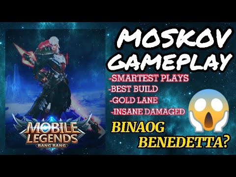 MOSKOV GAMEPLAY | MOSKOV BEST BUILD 2021 | MOSKOV MOBILE LEGEND