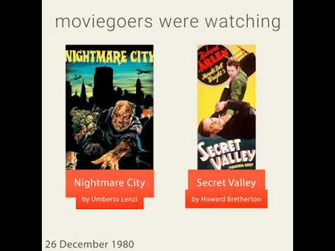 December 26, 1980 - This day in 30 sec. - Takemeback.to