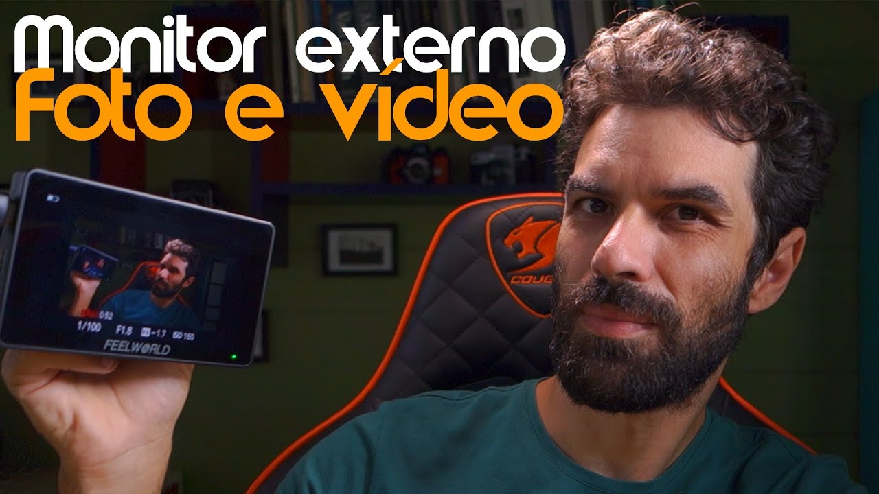 Monitor Externo FEELWORLD F6 PLUS - Como ele pode ajudar na sua produção de vídeo e fotografia