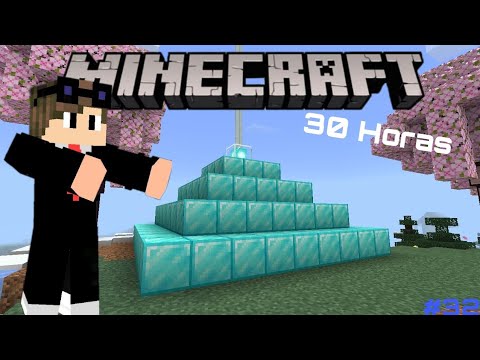Fiz um beacon de diamante no minecraft (Minecraft Survival #32)