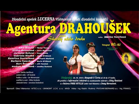 Divadelní hra "Agentura DRAHOUŠEK" -