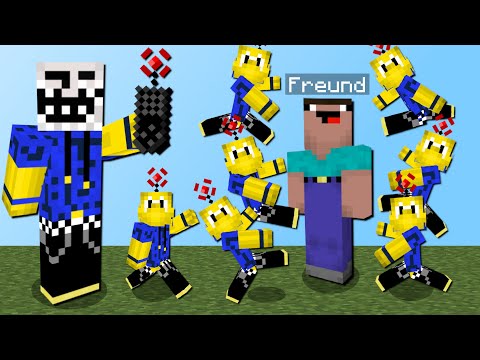 Freunde Trollen mit Klonen! (Bewohner Party, Eisen Golem Prank)