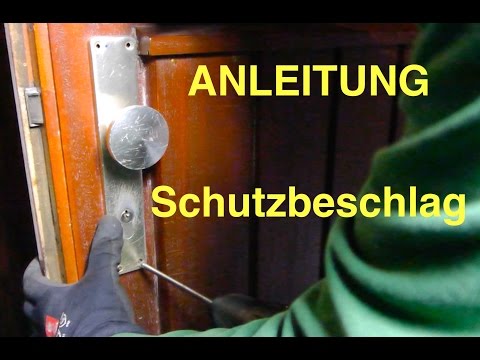 HOPPE front door security fitting replacement - Burglary protection - Instructions