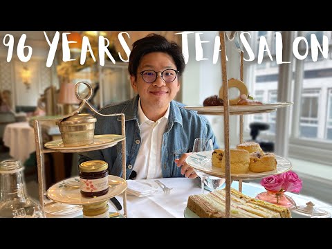LUXURY AFTERNOON TEA at 300 Years Fortnum & Mason Luxury Department Store!