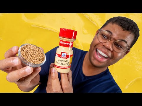 How to make your own yellow mustard 🌭