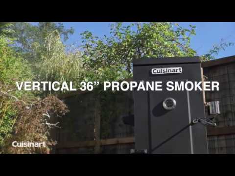 Cuisinart® Vertical 36 Propane Gas Smoker COS-244