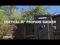 Vertical 36" Propane Smoker