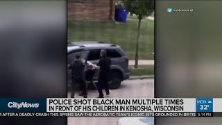 Protests erupt after Black man shot in back by Wisconsin police