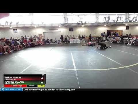 97 Lbs Round 1 (8 Team) - Dylan Villers, Tennessee Vs Gabriel Ballard, Pennsylvania Red E934