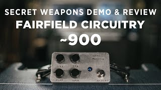 Video thumbnail for A Dual JFET Texture Machine! Fairfield Circuitry ~900 Fuzz | Secret Weapons Demo & Review by Mark Johnston