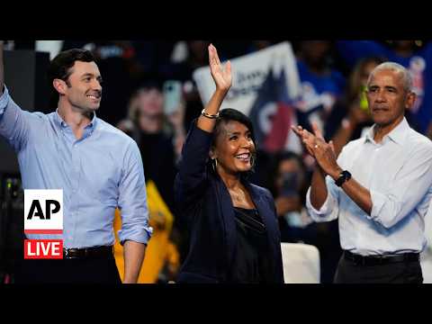 LIVE: Barack Obama speaks at a rally with Jon Ossoff in Atlanta, Georgia