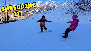 Our Kids Learn to Shred! Skiing & Snowboarding at Skeetawk, Alaska's Hidden Gem