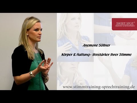 Körper & Haltung: Stimme stärken - Stimmtraining & Sprechtraining