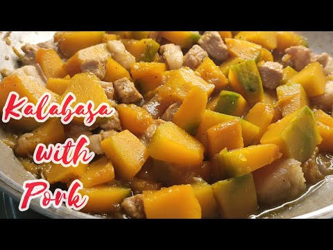 KALABASA WITH PORK | Lutong Pinoy | Murang Ulam Recipe