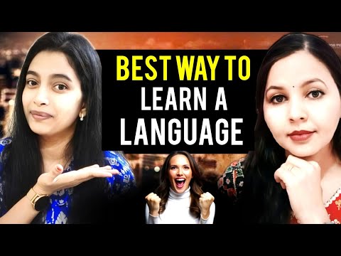 Best way to learn a language quickly.  English conversation 