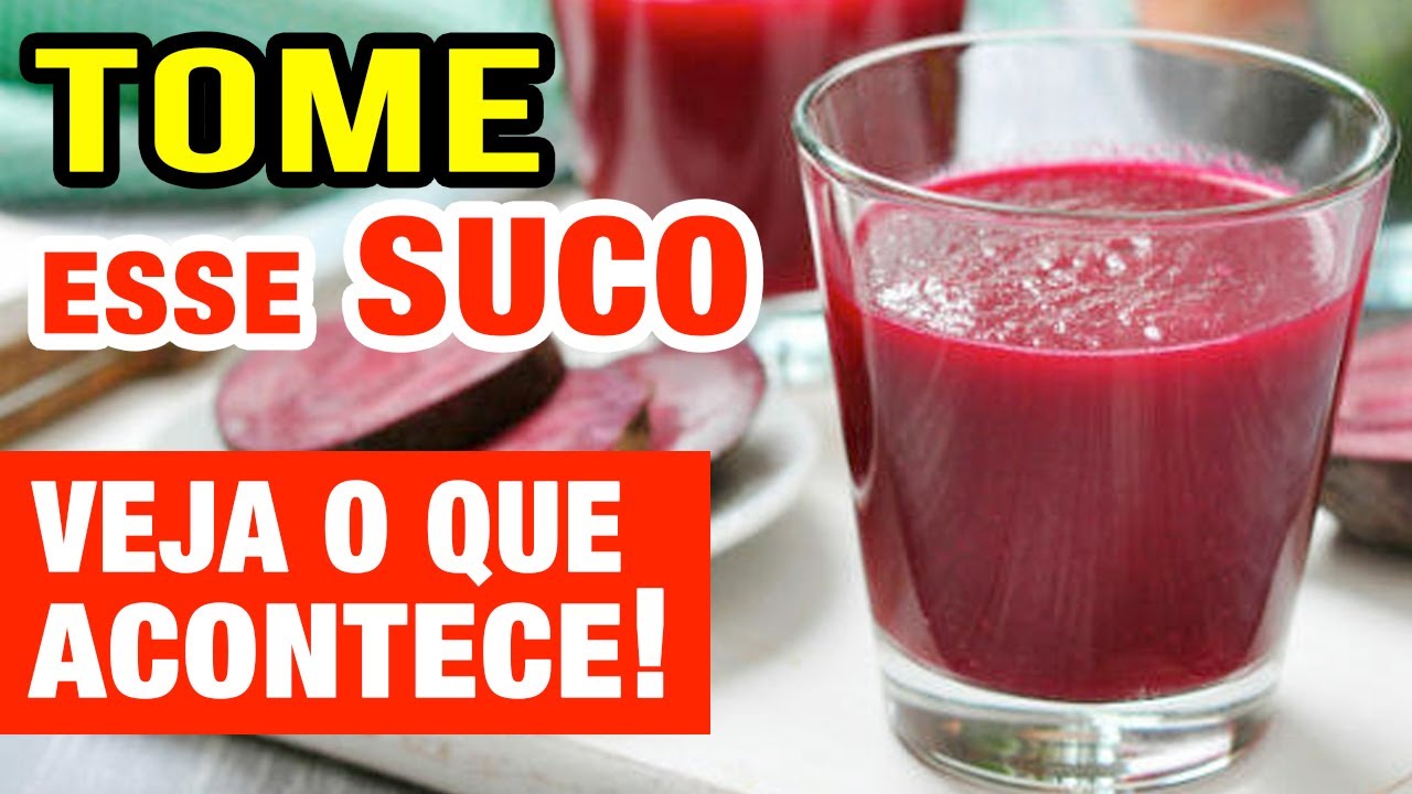 Benefícios do SUCO DE BETERRABA! Veja o que acontece na Saúde, Músculos,.. Como Tomar e Dicas