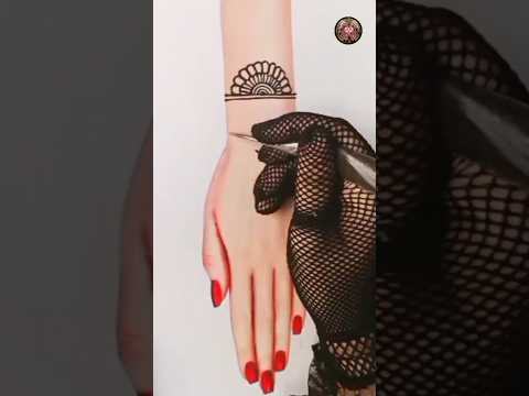 Beautiful Back Hand Mehndi Design | Easy Mehndi Design for Beginners | Azra Mehndi Art