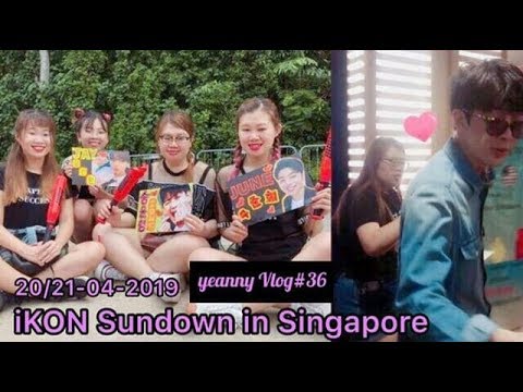 [iKONIC Vlog#36] iKON x Sundown Festival in Singapore | yeannyLog