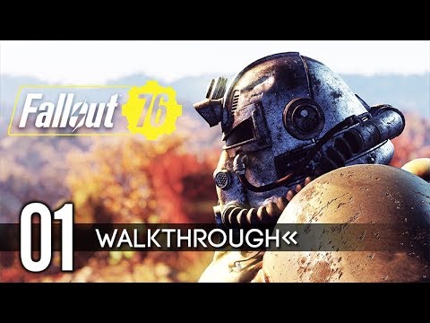 FALLOUT 76 Gameplay Walkthrough PART 1 (No Commentary) 1080p HD