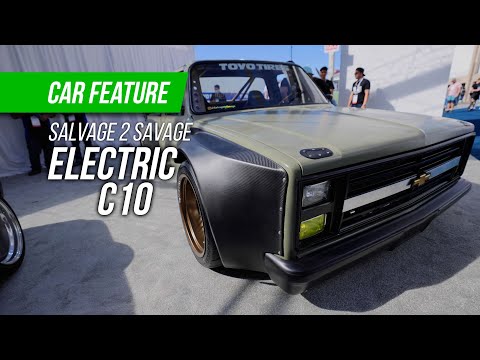 Twin Tesla-Powered AWD Electric Chevy C10