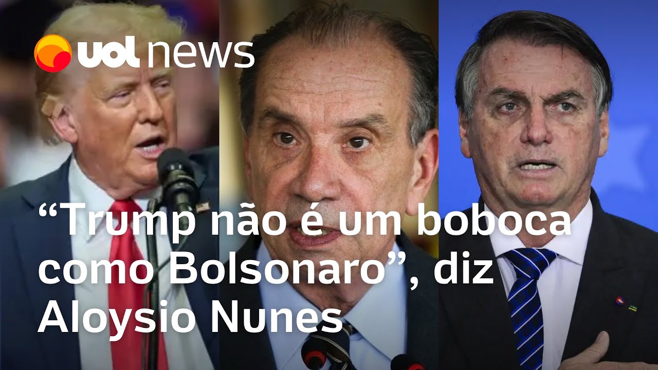 Brasil deve estar alerta com a volta de Donald Trump à Presidência dos EUA, afirma Aloysio Nunes