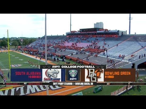NCAAF 2021-09-11 Week 02 South Alabama at Bowling Green