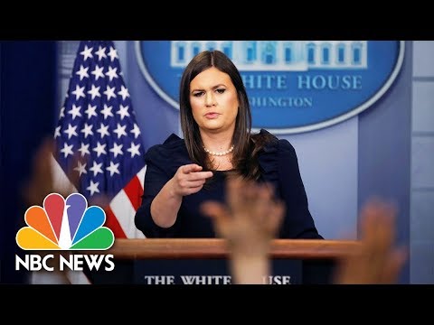 White House Press Briefing Post Las Vegas Shooting - October 2, 2017 | NBC News