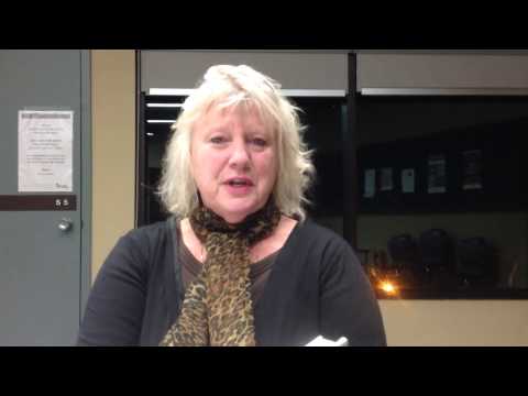 Barbara Carter reads "Trumped"