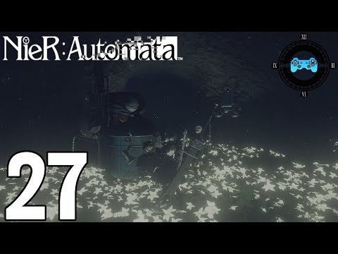 NieR: Automata Episode #27 - Luna Flowers [Blind Let's Play, Playthrough]