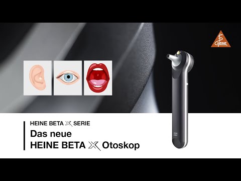 Das neue HEINE BETA X Otoskop