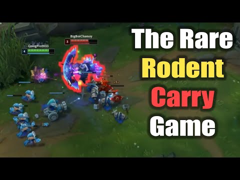 Finally this rat carried a game: Teemo vs Renekton [Full Match]