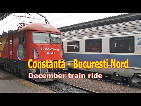Tren Constanta Bucuresti Nord decembrie 2022