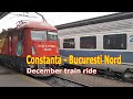 Tren Constanta Bucuresti Nord Decembrie 2022