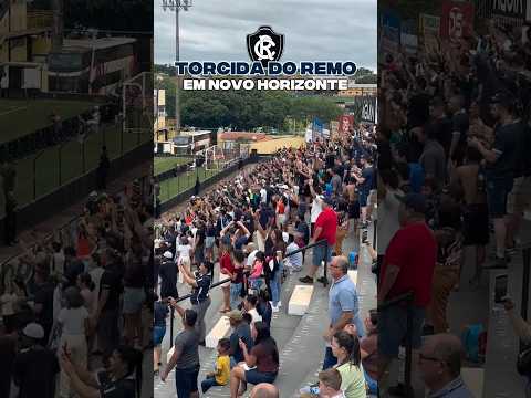 Torcida do Remo presente em Novo Horizonte! #remo #shorts #viral #serieb