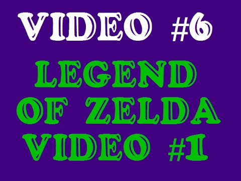 Nicks AWESOME Game Genie codes NES #6 Legend of Zelda pt.1